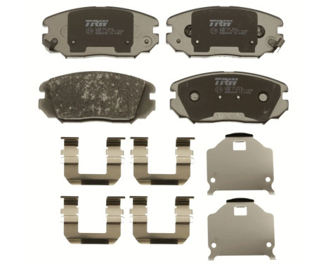 Brake Pad Set, disc brake COTEC GDB3409 TRW, Image 3