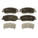 Brake Pad Set, disc brake COTEC GDB3418 TRW, Thumbnail 3