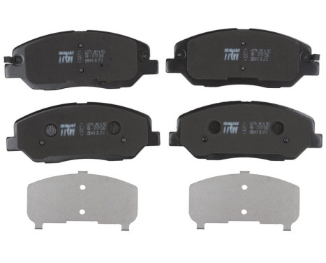 Brake Pad Set, disc brake COTEC GDB3418 TRW, Image 4