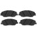 Brake Pad Set, disc brake COTEC GDB3418 TRW, Thumbnail 5