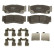 Brake Pad Set, disc brake COTEC GDB3419 TRW, Thumbnail 3