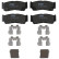 Brake Pad Set, disc brake COTEC GDB3419 TRW, Thumbnail 4