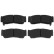 Brake Pad Set, disc brake COTEC GDB3419 TRW, Thumbnail 5