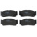 Brake Pad Set, disc brake COTEC GDB3419 TRW, Thumbnail 6