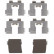 Brake Pad Set, disc brake COTEC GDB3419 TRW, Thumbnail 8