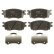 Brake Pad Set, disc brake COTEC GDB3420 TRW, Thumbnail 3