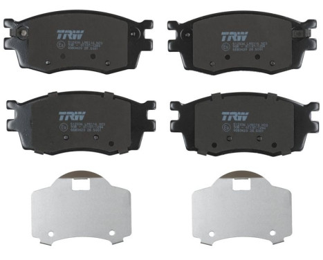 Brake Pad Set, disc brake COTEC GDB3420 TRW, Image 4