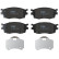 Brake Pad Set, disc brake COTEC GDB3420 TRW, Thumbnail 4