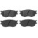 Brake Pad Set, disc brake COTEC GDB3420 TRW, Thumbnail 6