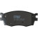 Brake Pad Set, disc brake COTEC GDB3420 TRW, Thumbnail 7