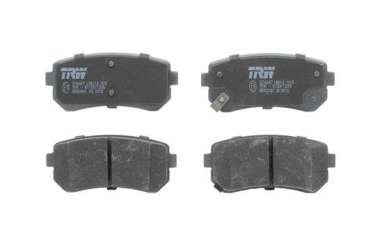 Brake Pad Set, disc brake COTEC GDB3421 TRW