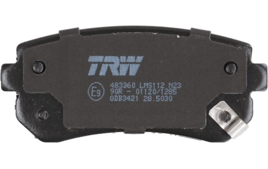 Brake Pad Set, disc brake COTEC GDB3421 TRW, Image 5