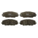 Brake Pad Set, disc brake COTEC GDB3424 TRW, Thumbnail 3