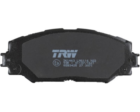 Brake Pad Set, disc brake COTEC GDB3425 TRW, Image 6