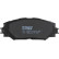 Brake Pad Set, disc brake COTEC GDB3425 TRW, Thumbnail 6
