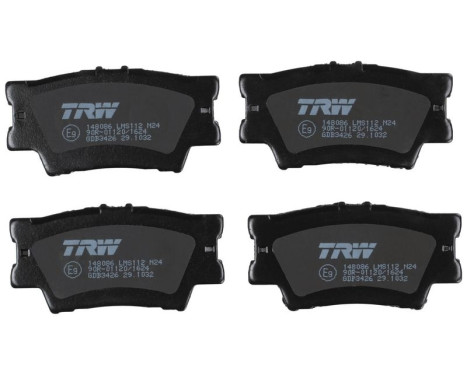 Brake Pad Set, disc brake COTEC GDB3426 TRW, Image 4
