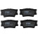 Brake Pad Set, disc brake COTEC GDB3426 TRW, Thumbnail 4