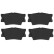 Brake Pad Set, disc brake COTEC GDB3426 TRW, Thumbnail 5