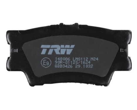 Brake Pad Set, disc brake COTEC GDB3426 TRW, Image 6