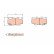 Brake Pad Set, disc brake COTEC GDB3428 TRW, Thumbnail 2