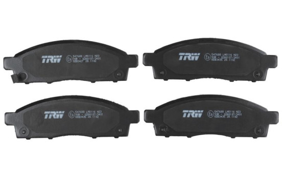 Brake Pad Set, disc brake COTEC GDB3435 TRW, Image 4