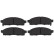 Brake Pad Set, disc brake COTEC GDB3435 TRW, Thumbnail 5