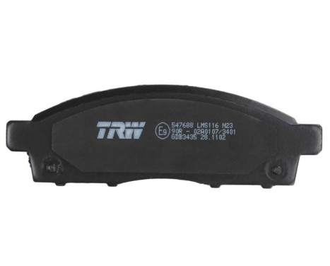 Brake Pad Set, disc brake COTEC GDB3435 TRW, Image 6