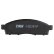 Brake Pad Set, disc brake COTEC GDB3435 TRW, Thumbnail 6