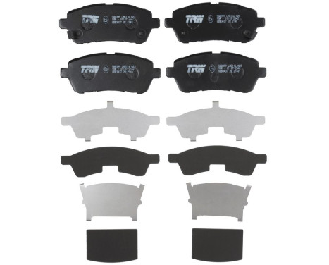Brake Pad Set, disc brake COTEC GDB3437 TRW, Image 4