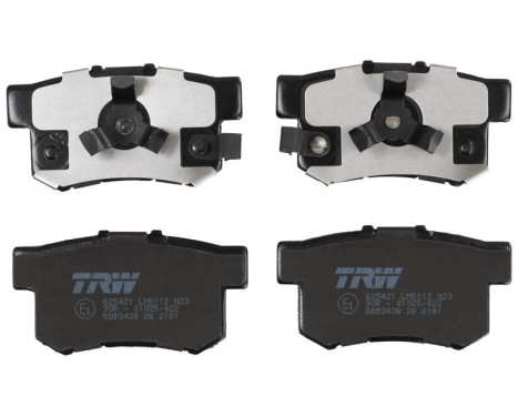 Brake Pad Set, disc brake COTEC GDB3438 TRW, Image 4