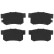 Brake Pad Set, disc brake COTEC GDB3438 TRW, Thumbnail 5