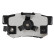 Brake Pad Set, disc brake COTEC GDB3438 TRW, Thumbnail 6