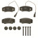 Brake Pad Set, disc brake COTEC GDB3441 TRW, Thumbnail 3