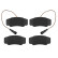 Brake Pad Set, disc brake COTEC GDB3441 TRW, Thumbnail 5
