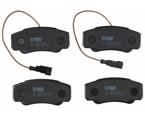 Brake Pad Set, disc brake COTEC GDB3441 TRW, Image 6