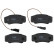 Brake Pad Set, disc brake COTEC GDB3441 TRW, Thumbnail 6