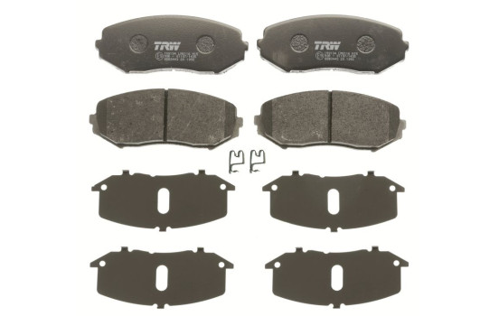 Brake Pad Set, disc brake COTEC GDB3443 TRW, Image 3