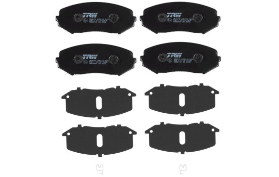 Brake Pad Set, disc brake COTEC GDB3443 TRW, Image 4