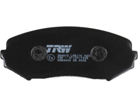 Brake Pad Set, disc brake COTEC GDB3443 TRW, Image 7
