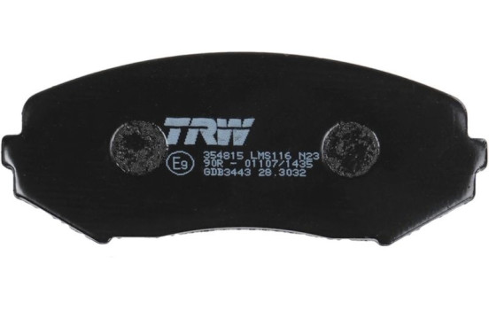 Brake Pad Set, disc brake COTEC GDB3443 TRW, Image 7