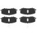 Brake Pad Set, disc brake COTEC GDB3443 TRW, Thumbnail 8