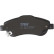Brake Pad Set, disc brake COTEC GDB3445 TRW, Thumbnail 7