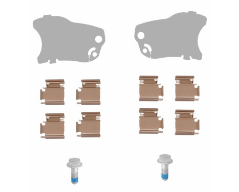 Brake Pad Set, disc brake COTEC GDB3445 TRW, Image 8