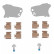 Brake Pad Set, disc brake COTEC GDB3445 TRW, Thumbnail 8