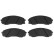 Brake Pad Set, disc brake COTEC GDB3448 TRW, Thumbnail 6