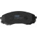 Brake Pad Set, disc brake COTEC GDB3448 TRW, Thumbnail 7