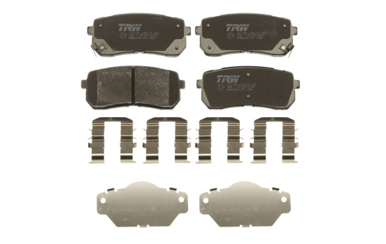 Brake Pad Set, disc brake COTEC GDB3449 TRW, Image 3