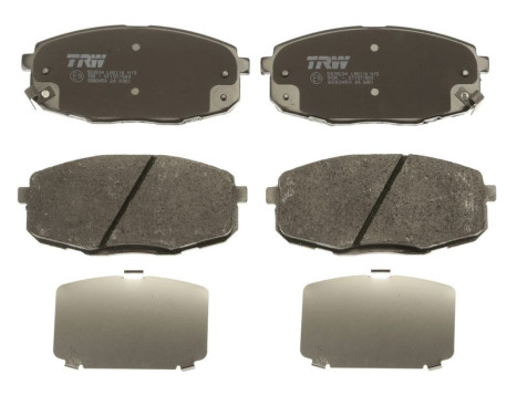 Brake Pad Set, disc brake COTEC GDB3450 TRW, Image 3