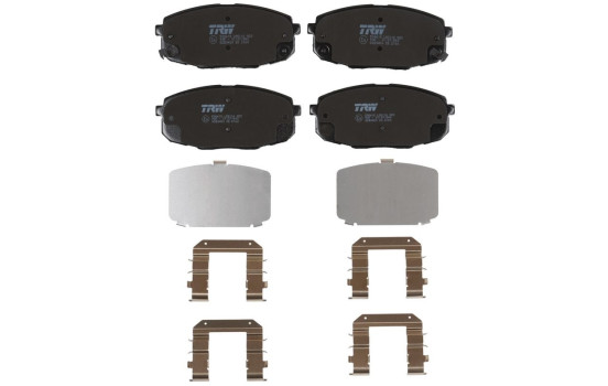 Brake Pad Set, disc brake COTEC GDB3450 TRW, Image 4