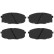 Brake Pad Set, disc brake COTEC GDB3450 TRW, Thumbnail 5
